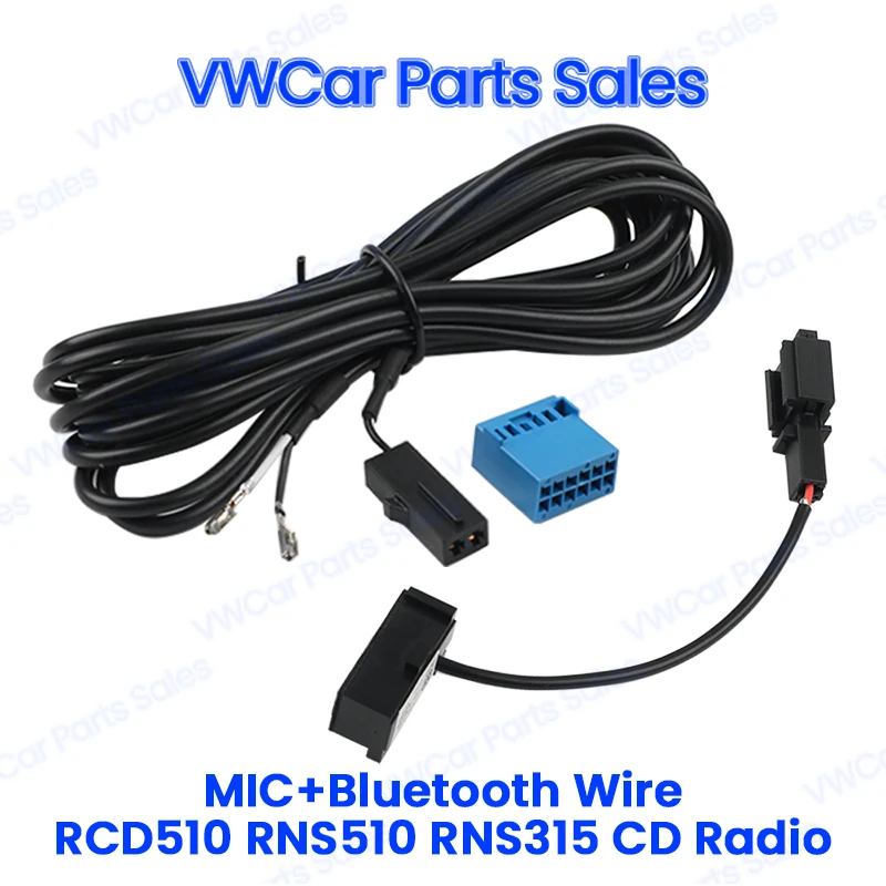 

3BD035711 For VW MQB RNS315 RCD510 RNS510 Car Bluetooth-Compatible Cable Microphone Bluetooth harness 3BD 035 711 Hands-free MIC