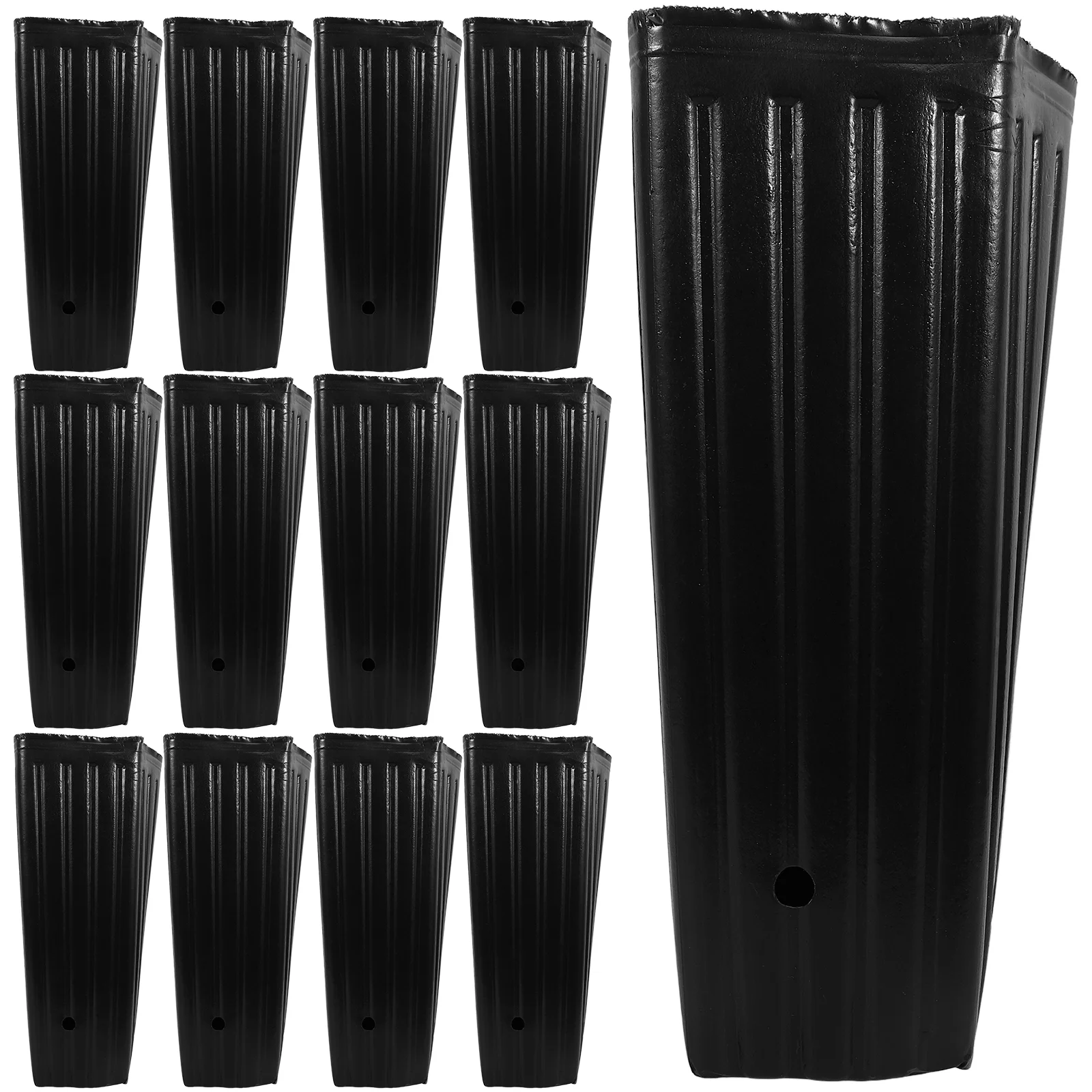 

30 Pcs Peat Seedling Bag Planters Pot Premium Garden Planting Bags Plastic Nursing Flower Grow