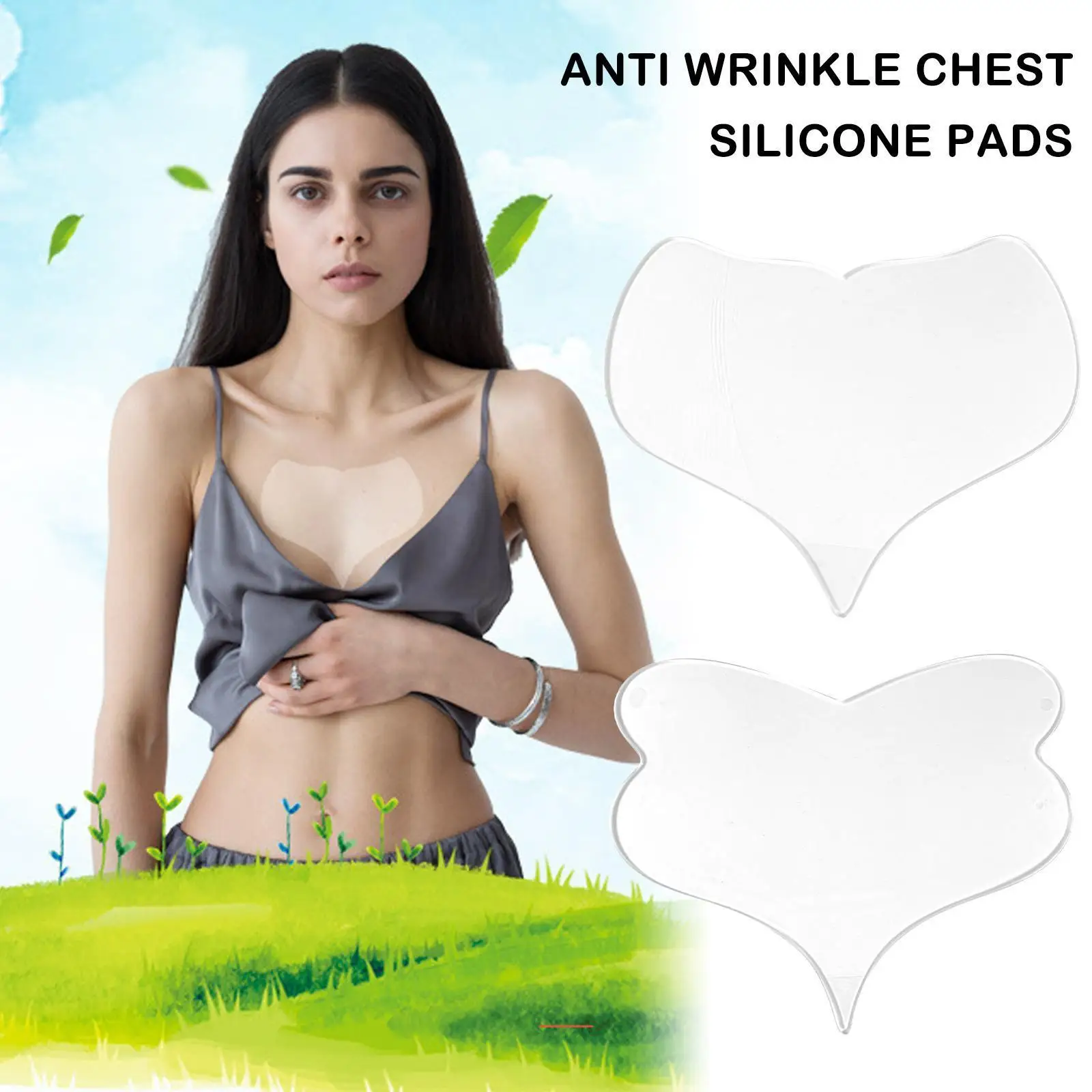 

Reusable Anti Wrinkle Chest Patch Silicone Pad for Chest Skin Care Butterfly Shaped Transparent Removal Patch Remove Wrinkl Z3Z0
