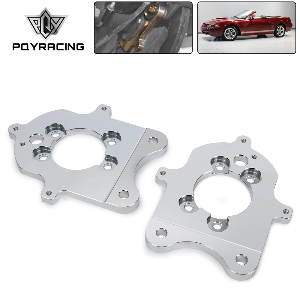 

11.65" Rear Brake Caliper Conversion Mounting Brackets For 94-04 Ford Mustang GT V6 SN95 Cobra F4ZC-2C100-BA/ F4ZC-2C101-BA