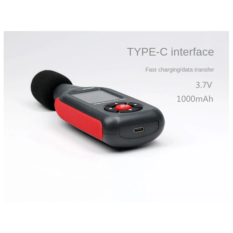 HOT SALE Digital Noise Meter With Condenser Microphone Digital Sound Level Meter Noise Tester Sound Detector Decible Monitor 6