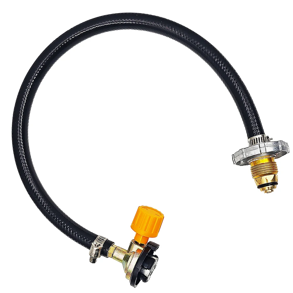 One-Piece Cassette Inflation Calve To Fill Empty Propane Gas Cylinder Adapter Valve Convenient Outdoor Inflation Valves Supplies