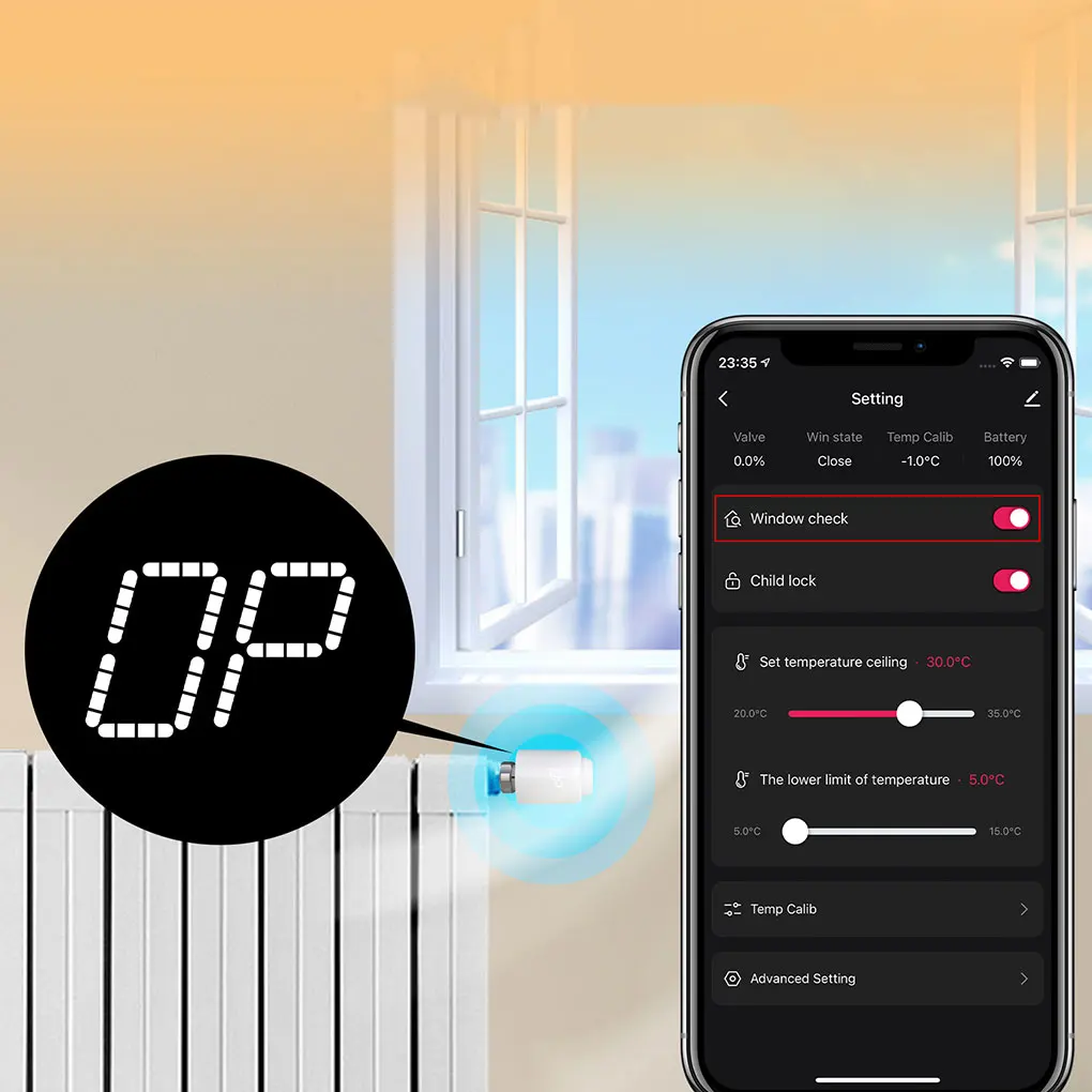 Рисунок 4 - Эффективный нагревательный клапан
