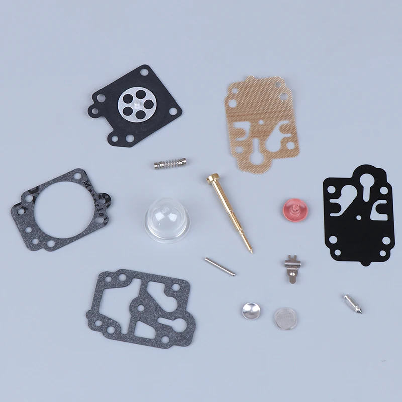 Motorcycle Carburetor Brush Cutter Carburetor Grass Trimmer Gaskets Carburetor Carb Diaphragm Set for 139f 26CC 33CC 43CC 52CC