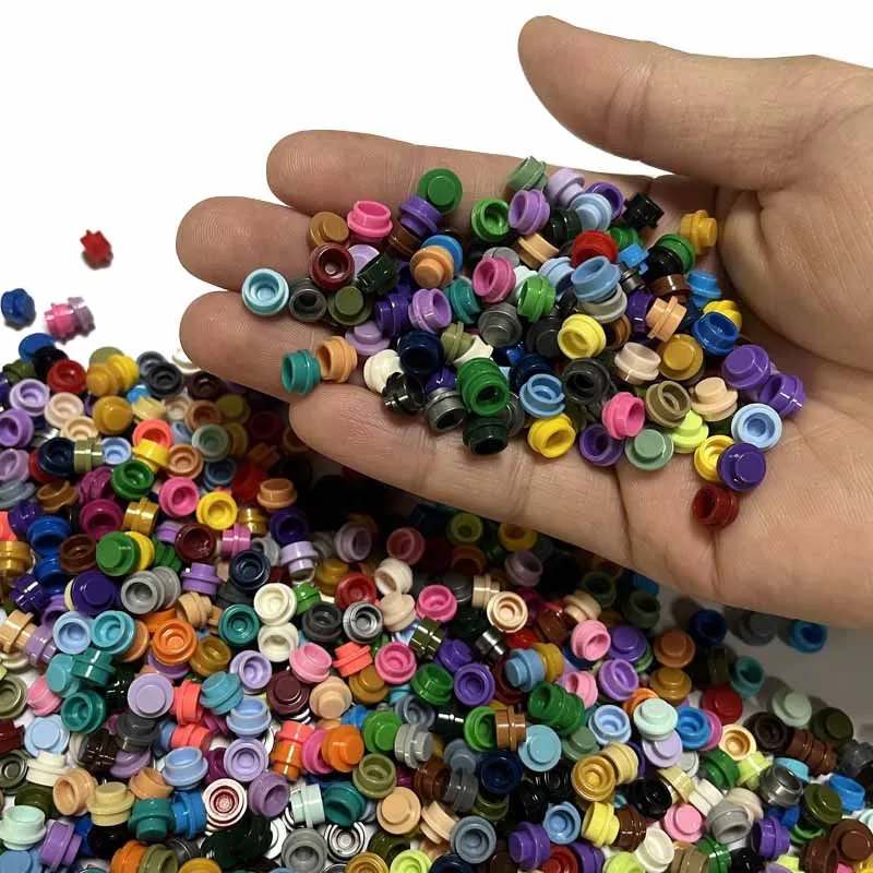 ラウンドプレート1 × 1 diyピクセルアートリミックス絵画53 + 色