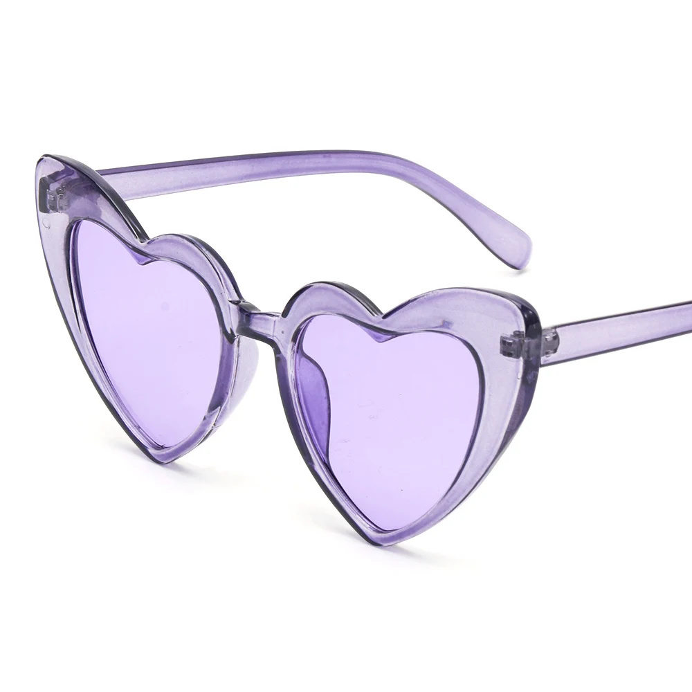 blue lens glasses Ladies Sexy Cat Eye Love Heart Sunglasses Retro Big Frame Personality Sunglasses UV400 Protection Eyewear Anti Blue Light Glasse reading glasses with blue light filter Blue Light Blocking Glasses