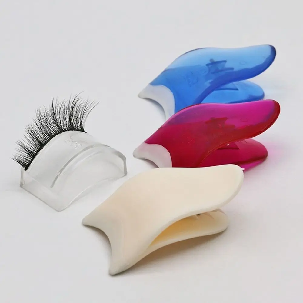 

Paste False Eyelash Beauty Tools Fake Lashes Applicator Tweezers Mascara Eyelash Clip Aids Eye Makeup Tool