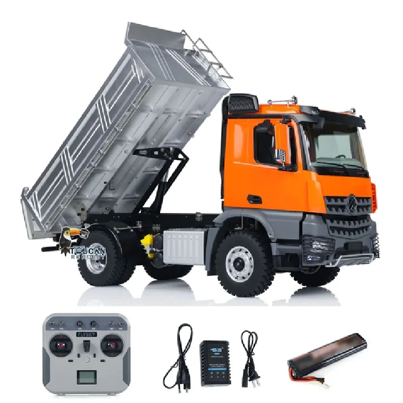 Cabriolet 5701 remote control dump truck 3-in-1 motherboard 4x4 engineering vehicle 1/14 toy rc model adult children's toys 5
