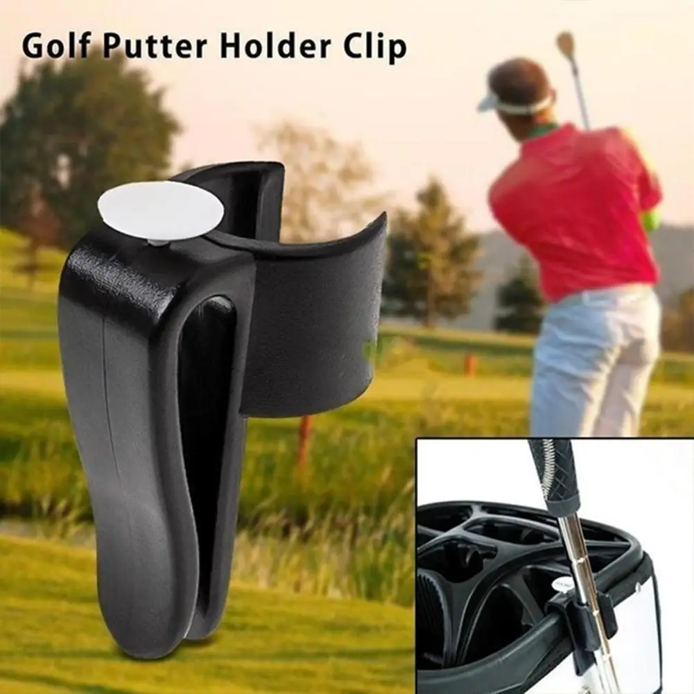 10 Pcs Golf Putter Holder Golf Bag Clip Fixed Golf Clubs Buckle Ball