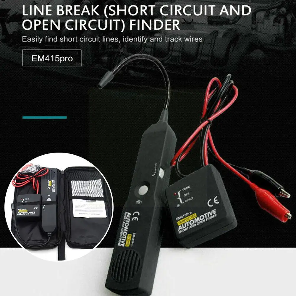 

Automotive Circuit Disconnection Tester Digital Car Cables Tester Track Tool Diagnostic Auto Break Wire Scanner Ci D8L2