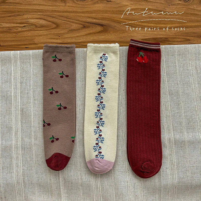 children's socks autumn and winter girls cotton baby accessproes ملابس اطفال одежда для новорождëных bebê 10 S5ff83c44b1294695b698ccb2457d1db2M