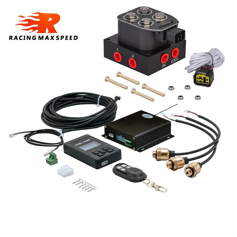 Car Air Suspension Control System With Pressure Sensor Support