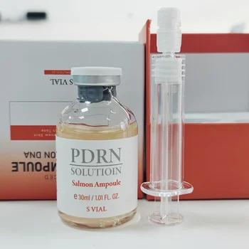 PDRN Salmon DNA Serum Ampoule Repair Renew Skin Brighten Tone Facial Essence Hydrating Nourishing Firming Skin Care Treatment