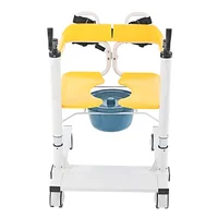 patient transfer lift toilet chair with commode shower  for handicapped 1