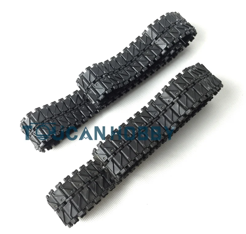 

Heng Long 1/16 One Pair Plastic Tank Tracks Pedrail U.S.A Pershing M26 3838 TH00217
