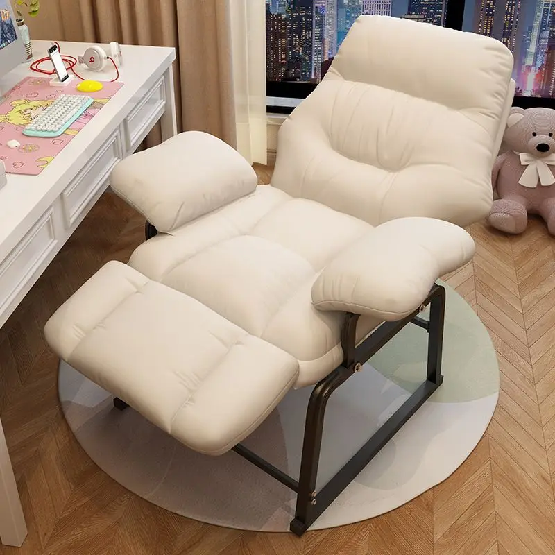 Sofa Chair Cama Sofa Home Lazy Sofa Chair Comfortable Sedentary Office Computer Reclining Back Chair Adjustable Recliner Bed