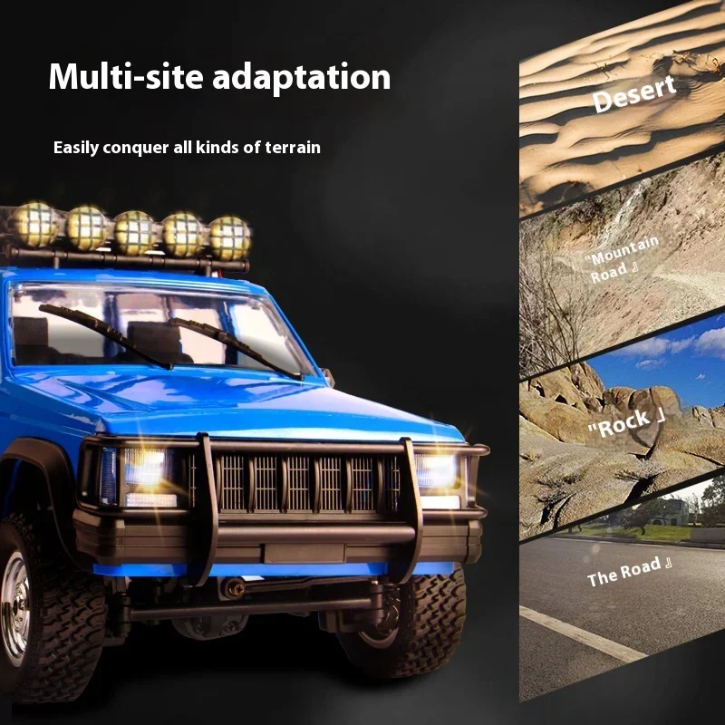 MN78 Cherokee Full-Size 1:12 Four-Wheel Drive 2.4g Long Battery Life Alloy High-Speed Remote Control Car Model Children'S Toys 3