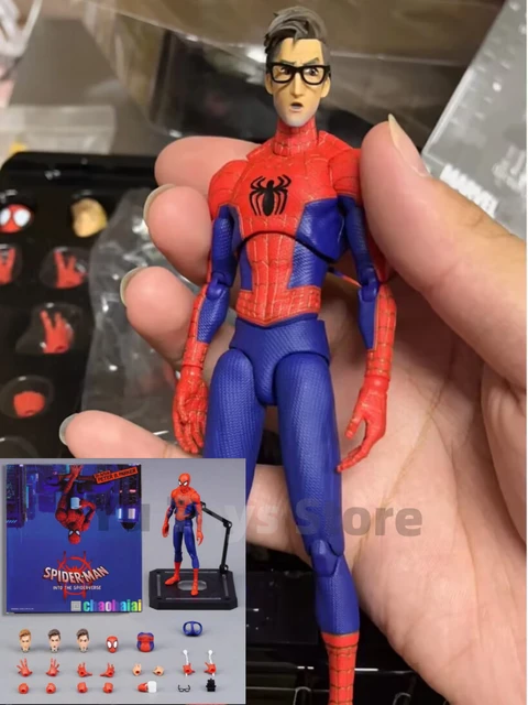 Brinquedo de Action Figure Homem-Aranha, Spiderman, Peter Parker, Figuras  de PVC, Modelo de coleção, Presente