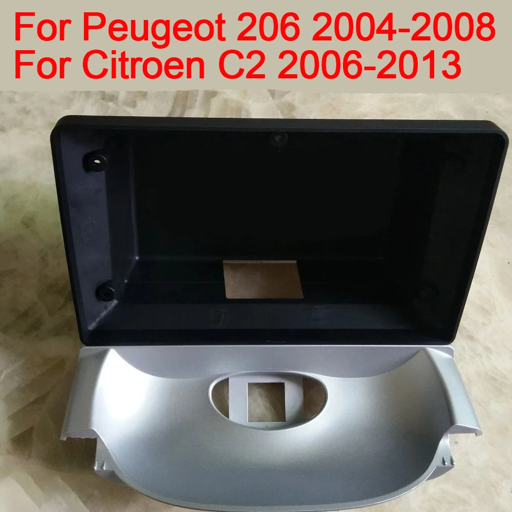 

Frame Auto Android 12 For Peugeot 206 2004 - 2008 For Citroen C2 2006 - 2013 Car Plastic Frame