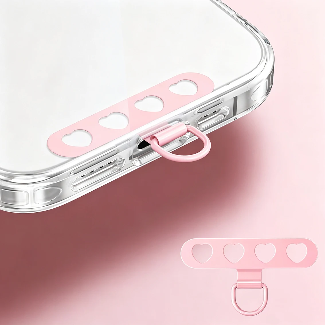 Durable Metal Phone Lanyard with Rotating Strap Connector