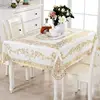NoEnName_Null mantel de mesa cuadrada mesas de centro para salas tovaglia pizzo Mainland China Organza Fabric 1