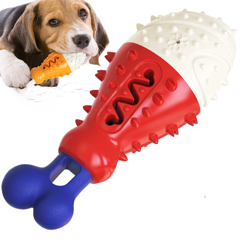 Puppy Teething Toys Dogs Pets Accessories Rubber Kong Small Dog