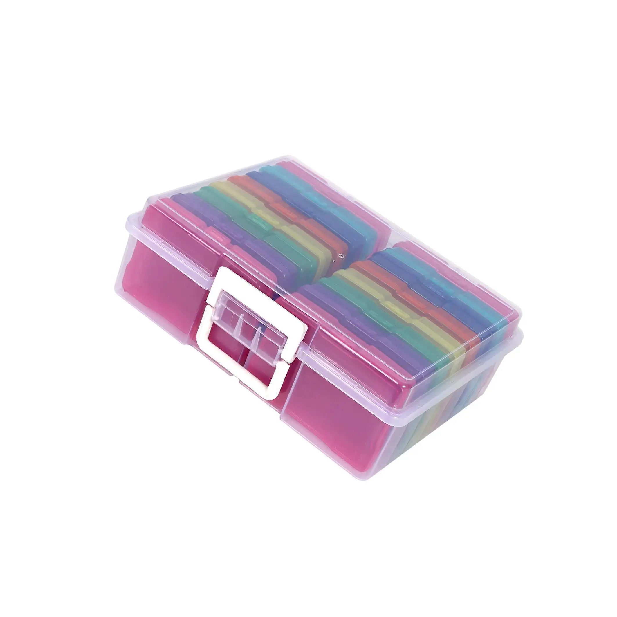 Photo Storage Box 4x6" Crafts Seeds Stickers Cards Case Container