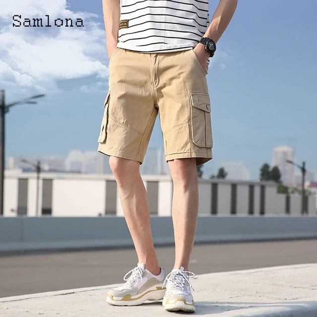 2023 Stylish simplicity Casual Shorts Men Fashion Short Cargo Half Pants  Mens Straight All-match Classic Simple Leisure Shorts - AliExpress