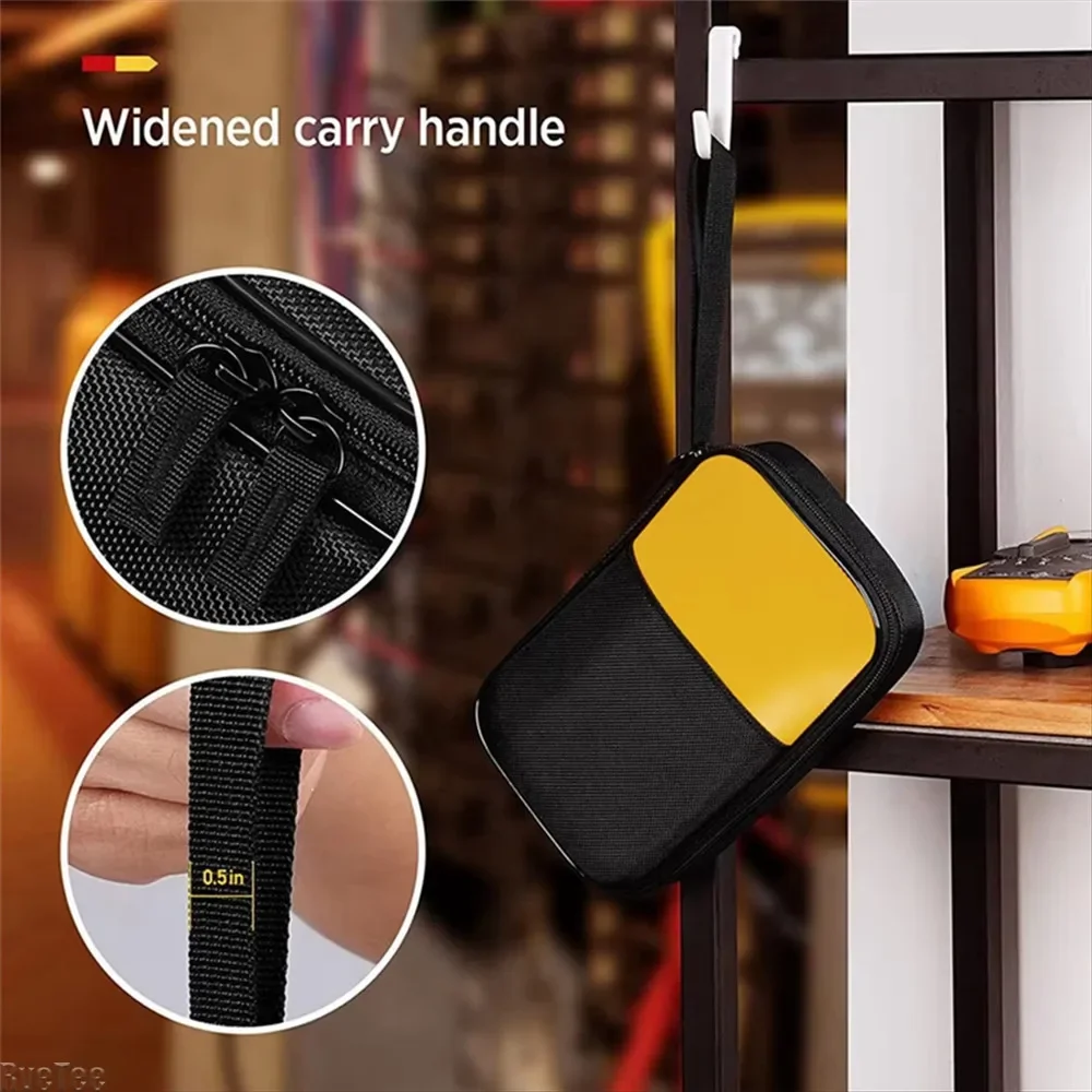 Premium Zippered Soft Carrying Case with Smooth Zipper and Thick Wrist Strap