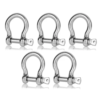Shackles D Shaped Bow Shackle 304 Stainless Stee 1