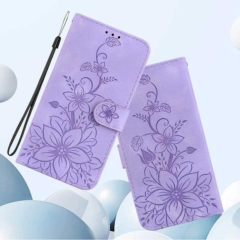 Magnetic Leather Flip Wallet Phone Case - Premium Protective Cover