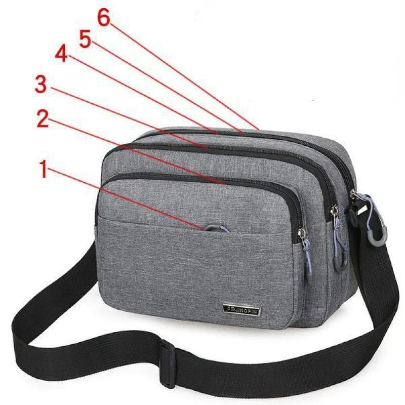 Messenger Bag Canvas Crossbody Handbags Shoulder Bag Women Men