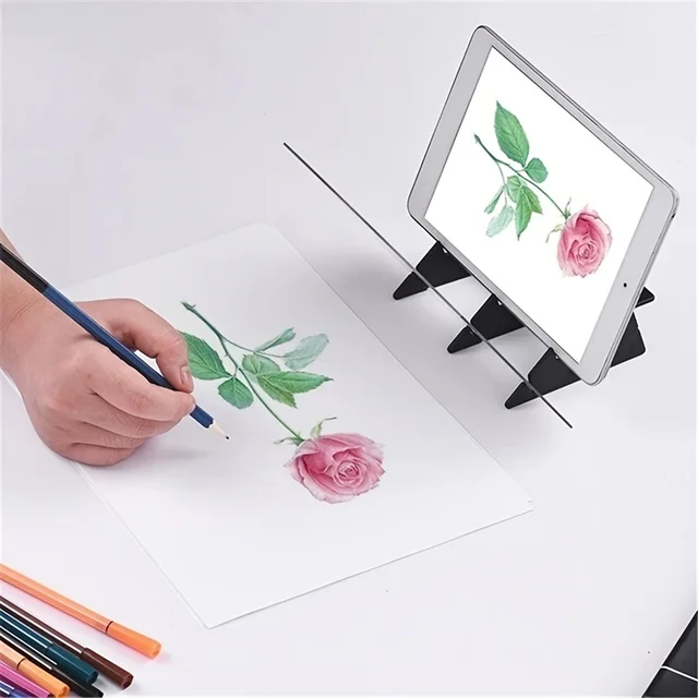 Drawing Projection Copying Drawing Board Learning Drawing Tools Table Sketching Optical Drawing Board Universal Mobile Phone 4