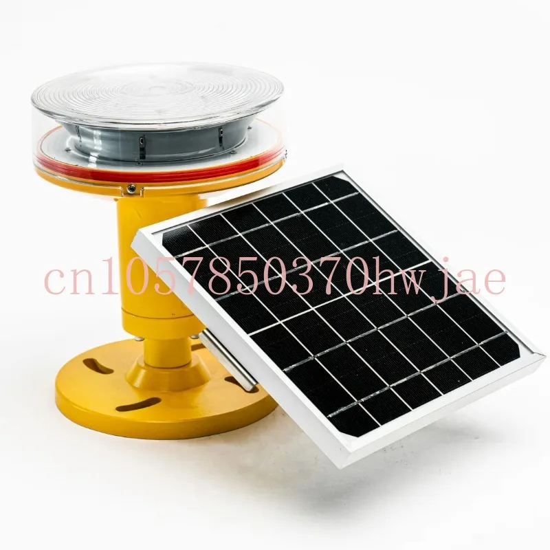 

L810 Obstruction lighting system Solar Powered Low Intensity Type B Red Led Steady Burning Aircraft Warning Light