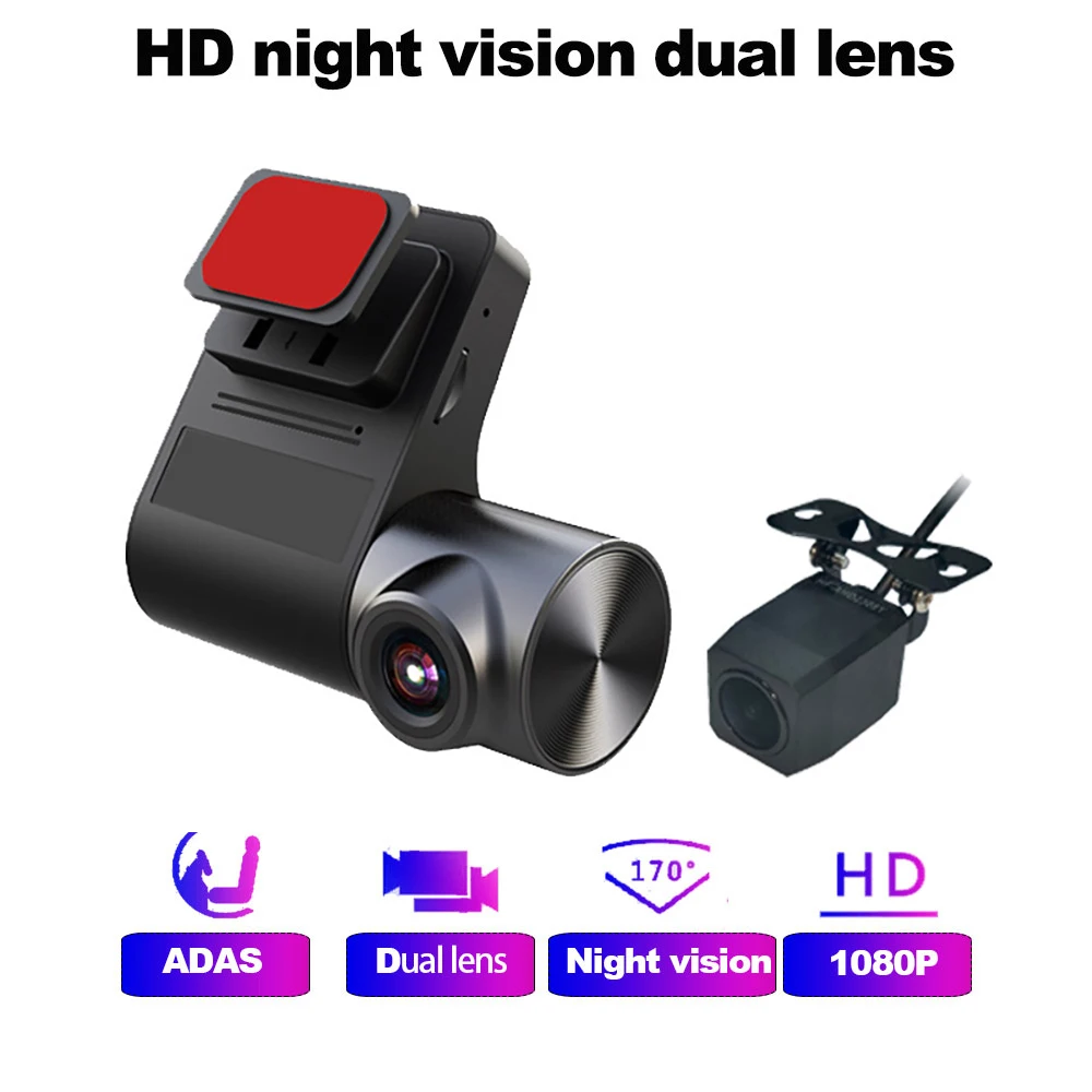 

Car DVR USB Dash Cam 1080P Full HD Vehicle Video Looping Recorder Rear View Auto Dash Camera Dashcam Night Vision G-sensor ADAS