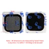 Electrode Gel Pads Sheet Pads for Tens Machine Body Slimming Massager  for Arm Abdominal Abs Toner Massage Replacement 2