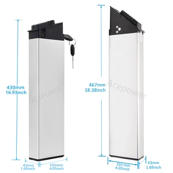 For Lectri XP 2.0 Lectri XP Step Thru 2.0 Ebike Battery 48V 10.4Ah 12.8Ah 14Ah Battery for Lectri XP 2.0 Lectri XP Step Thru 2.0 2