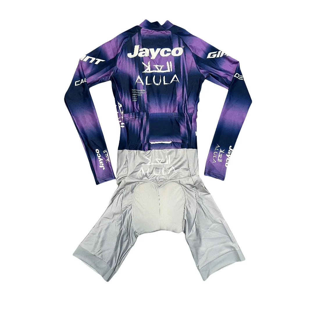 Jayco ALULA トライアスロンウェア 紫 2025 New Laser Cut Skinsuit Jayco TEAM Alula Purple Bodysuit