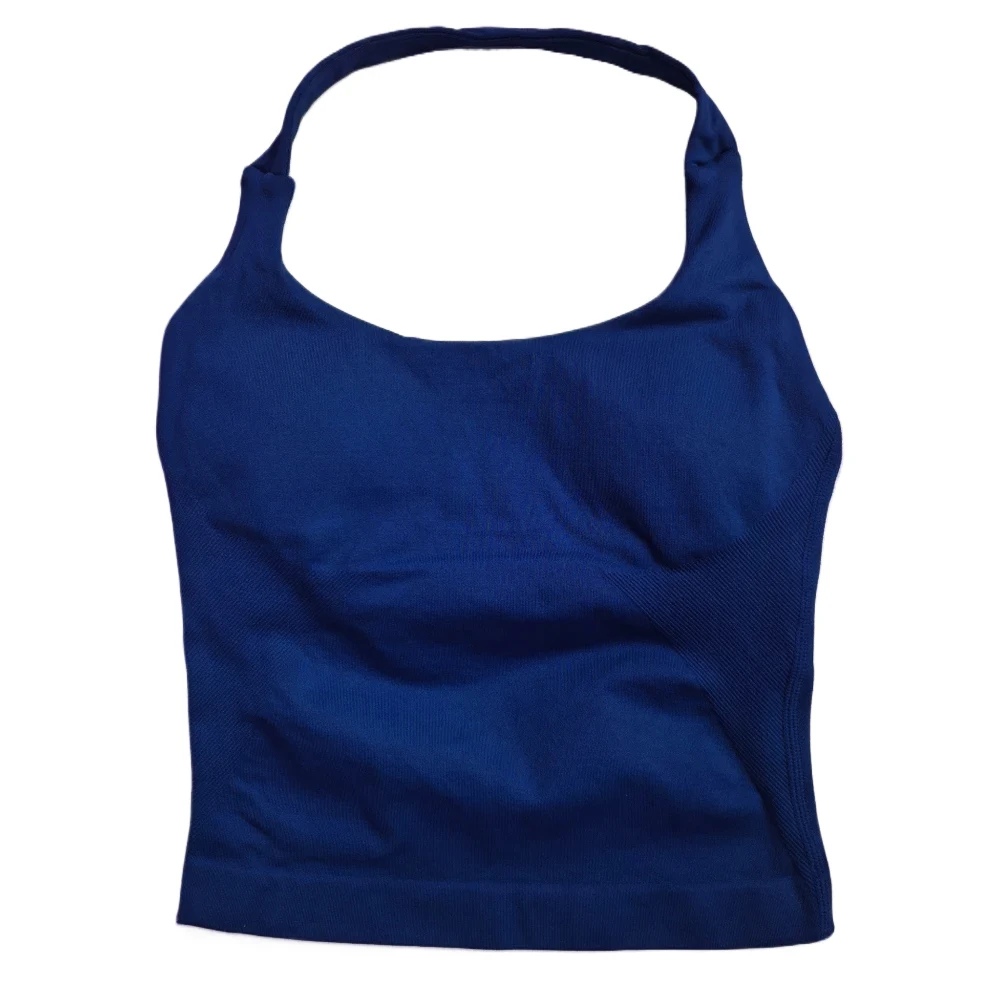ตัวเลือกสินค้า เสื้อโยคะ Strappy Crop Top วัสดุ Seamless ใส่ออกกำลังกาย