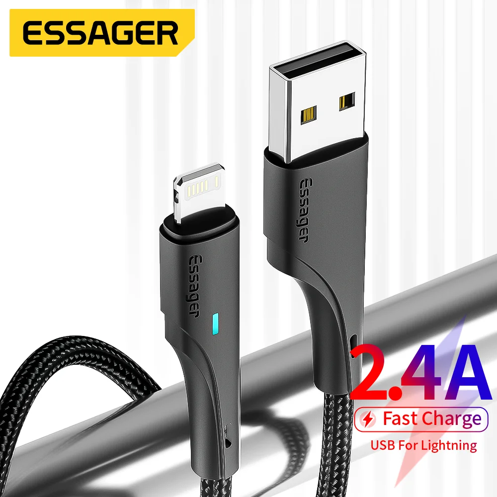 Essager USB Cable Fast Charging For iPhone