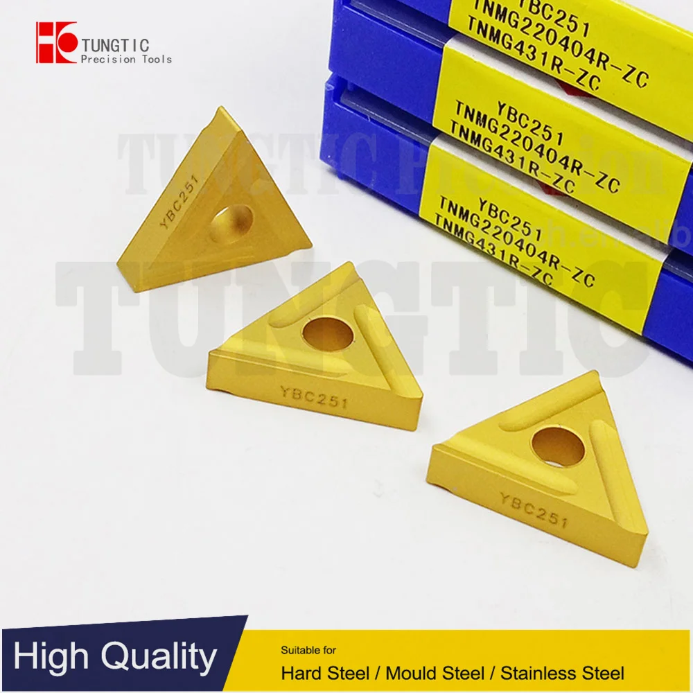 

TNMG220404R-ZC Turning Inserts Carbide Cutter For CNC TNMG 220404R-ZC