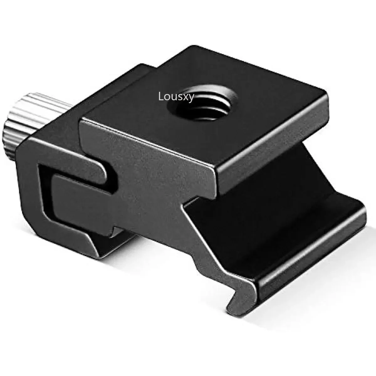 Camera Flash Adapter Metal Cold Shoe With 1/4"-20 Tripod Screw Thread For Nikon Canon