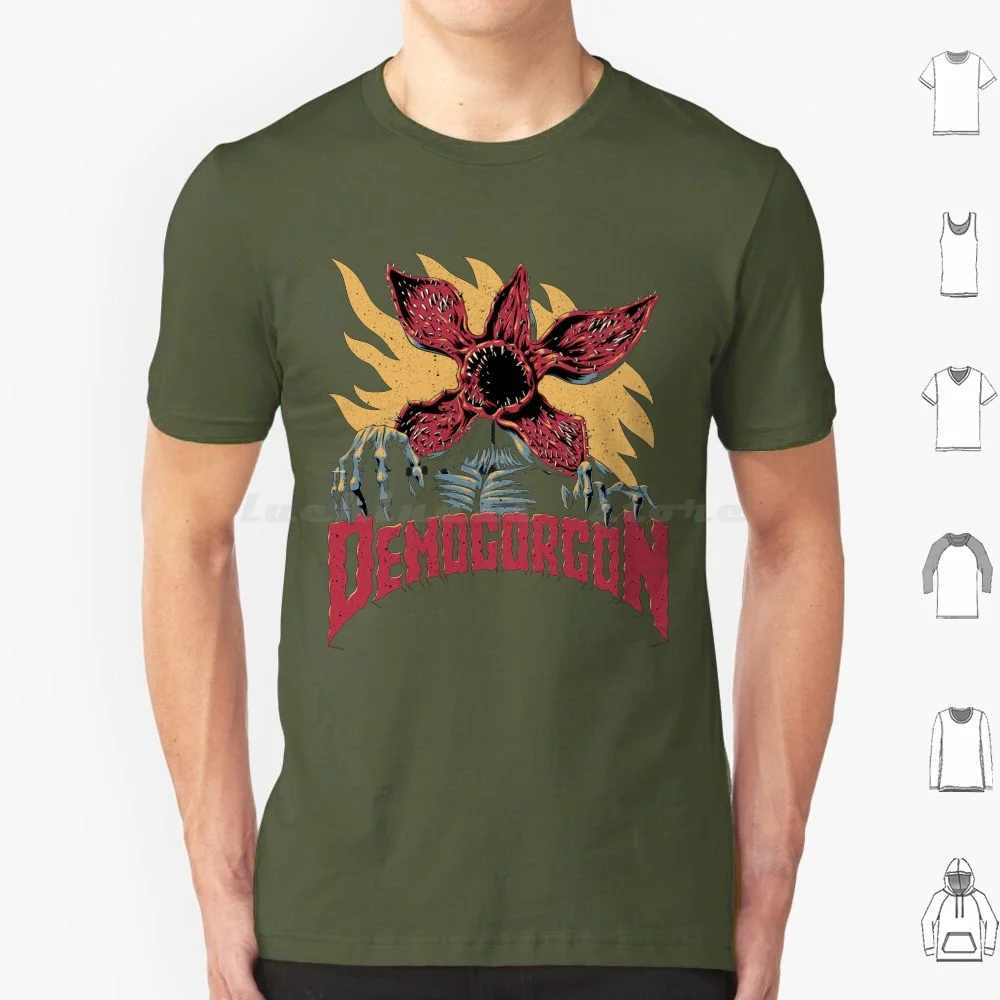 thumbnail image 1 of Camiseta Demogorgon 6Xl Algodón Cool Tee Demogorgon Once Netflix Dustin Stranger Mike Cosas Lucas Upside Down 80S Tv Horror, 1 of 5