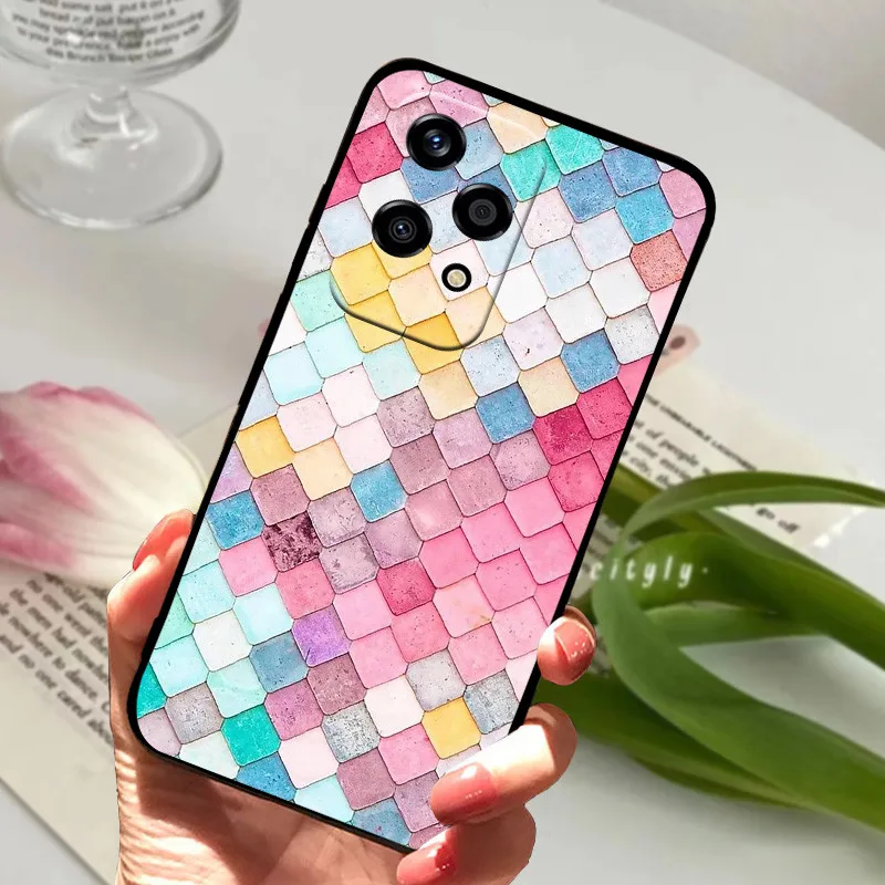 Shockproof Soft TPU Silicone Phone Case - Cartoon Matte Bumper Cover