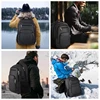 Man Backpack Men Travel Bag Outdoor Camera Lens Bag Black Ergonomics Laptop Bag Large Capacity Mountaineering Waterproof Handbag 6