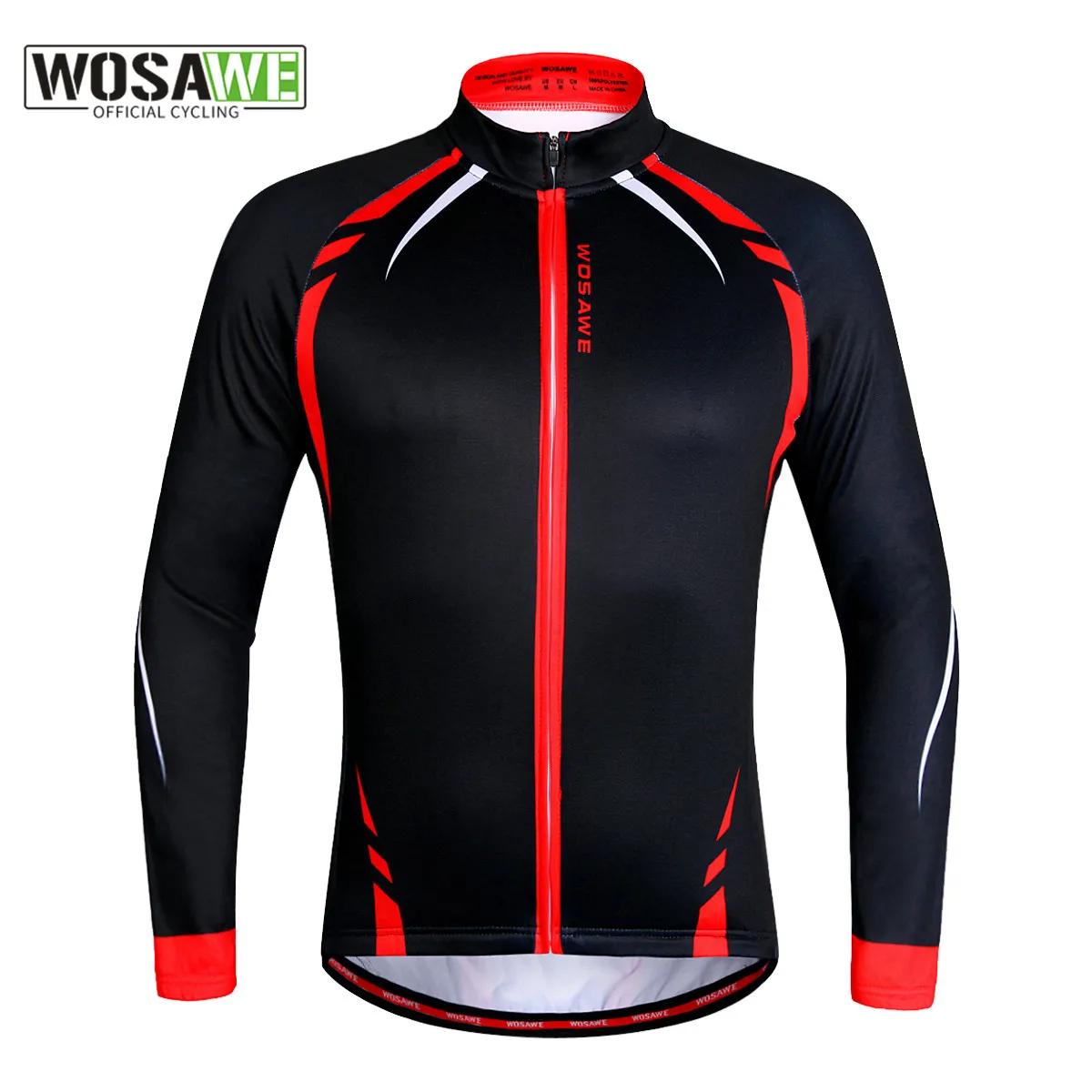 Ensemble Cyclisme Femme WOSAWE - Maillot Respirant + Collants Rembourrés - Vêtement Sport Vélo