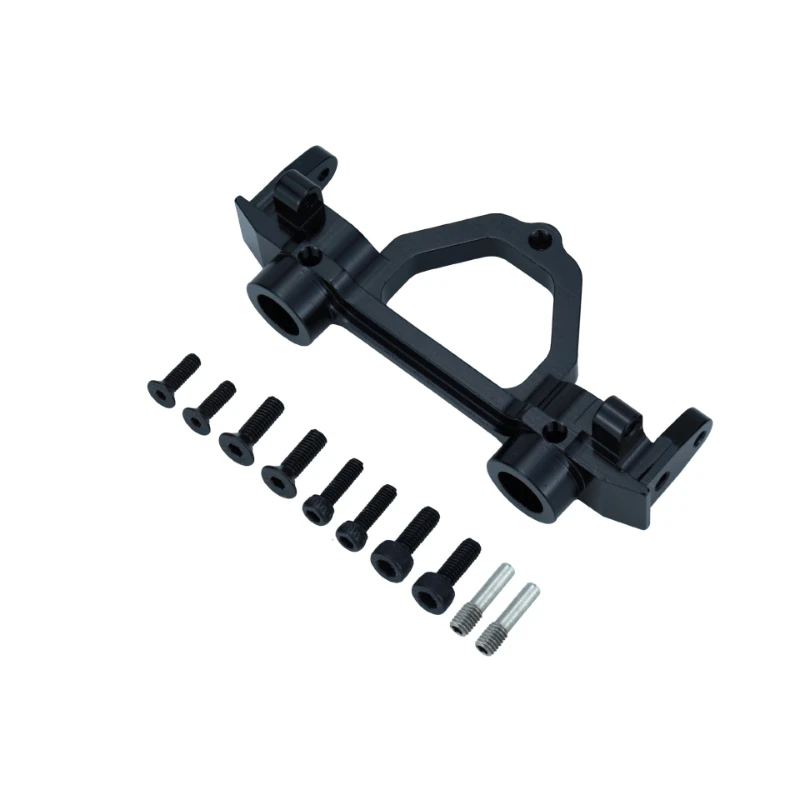 

Металлический передний и задний бампер для SCX10, подвеска для 1/10 RC Crawler AXIAL SCX10 II 90046 90047, обновленные детали