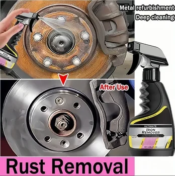Car Rust Remover Spray – Quick Rust Cleaner for Wheels, Exhaust Pipes & Metal Surfaces