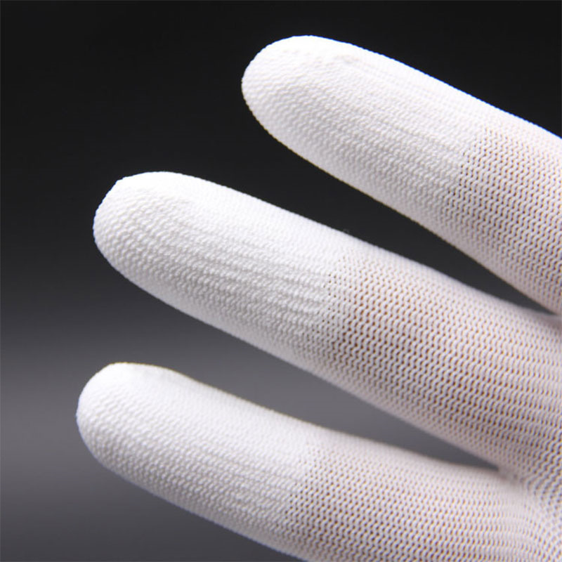 1/5/10 pair Antistatic Gloves Anti Static ESD Electronic Working Gloves pu coated palm coated finger PC Antiskid for Garden