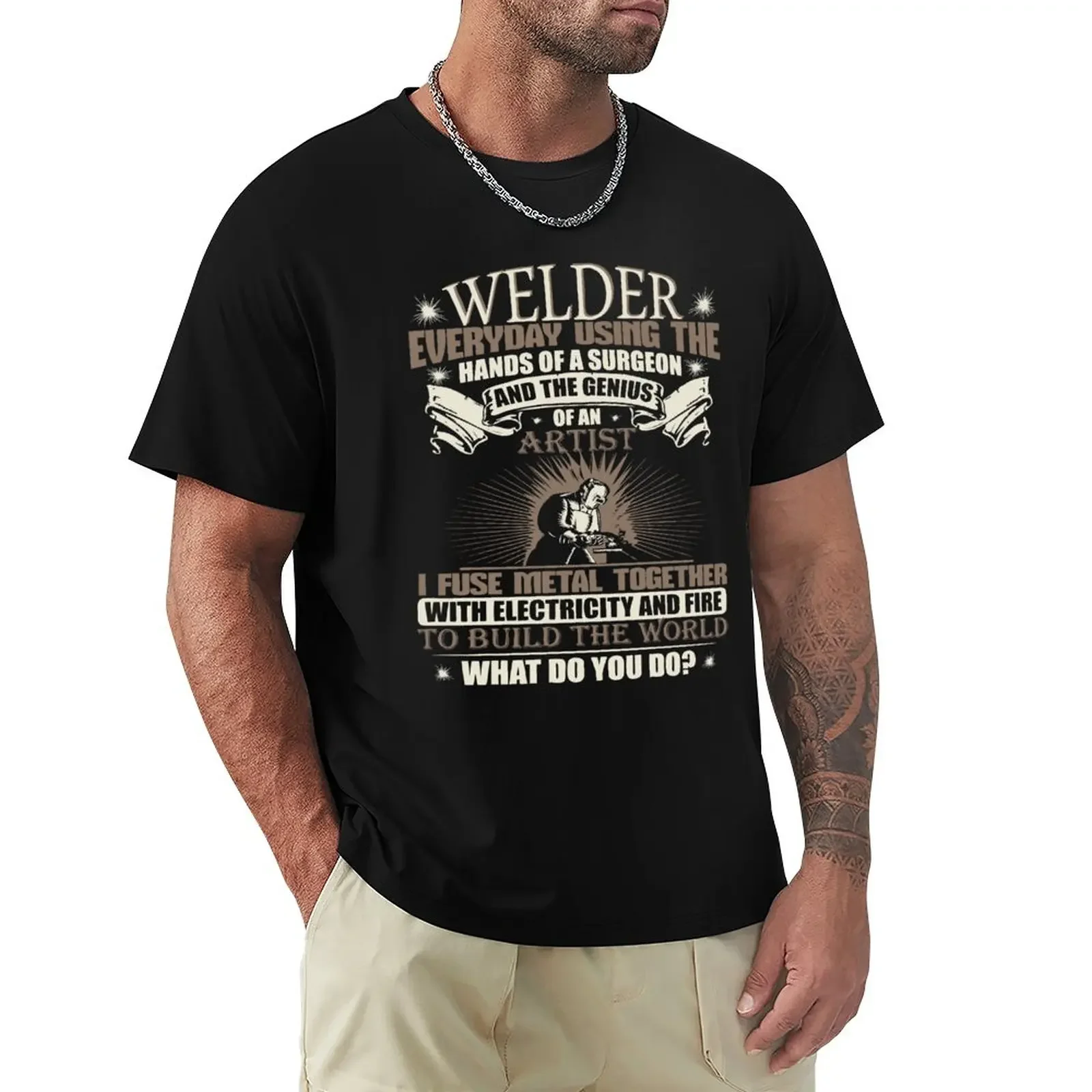 

Welding Shirt Proud Welder Gift for Welder Dad T-Shirt sweat shirts graphic tees mens graphic t-shirts pack